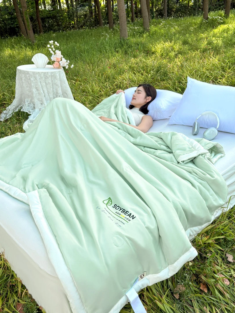 【30天试睡】7A级抗菌大豆夏凉被可机洗空调被透气凉感夏被