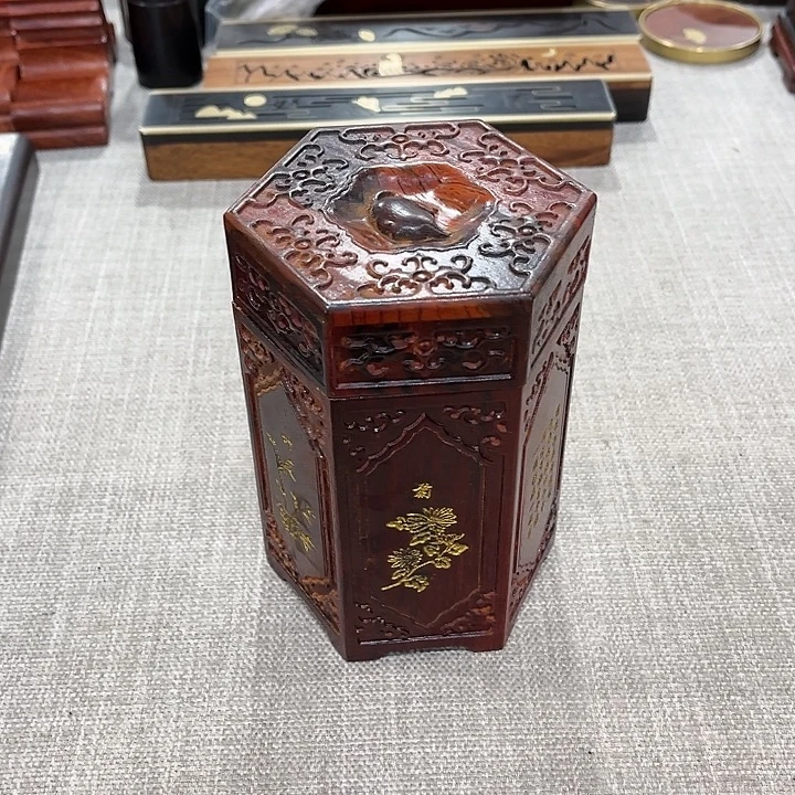 手工艺品琉璃红木工艺品雕刻工艺微暇