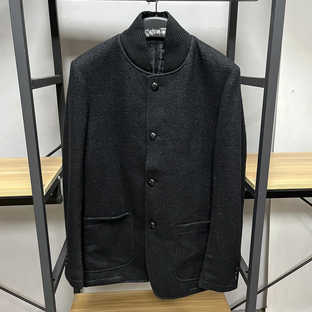 JA73063-051高端男装毛呢外套