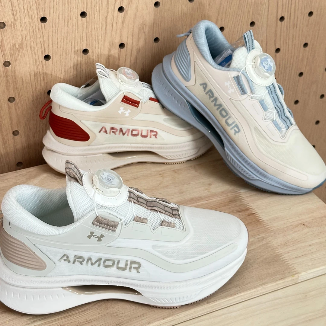Under Armour/男女儿童科技四季新款旋钮耐磨缓震运动跑鞋