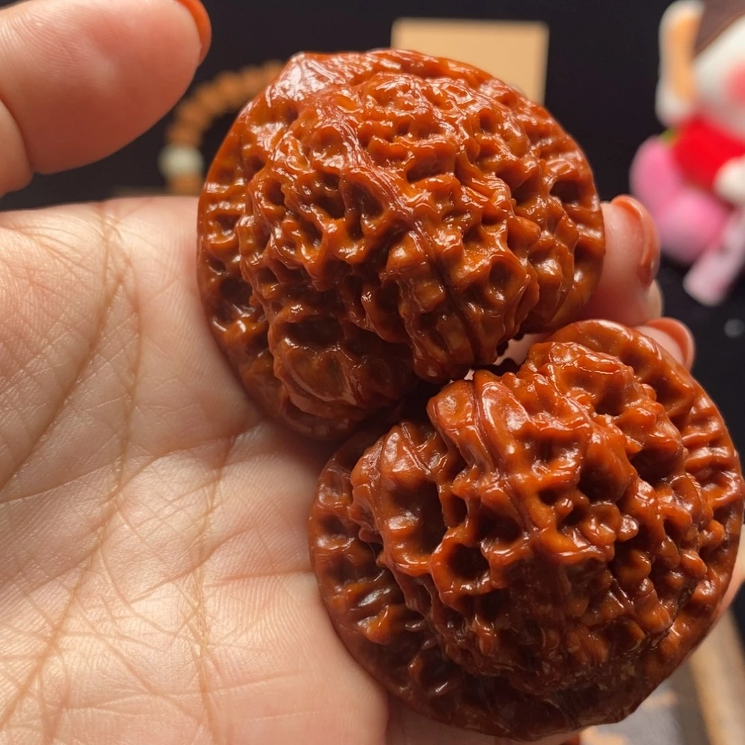 文玩核桃吊坠官帽801