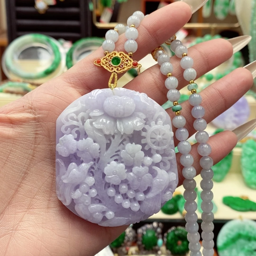 颈饰未镶嵌翡翠翡翠吊坠