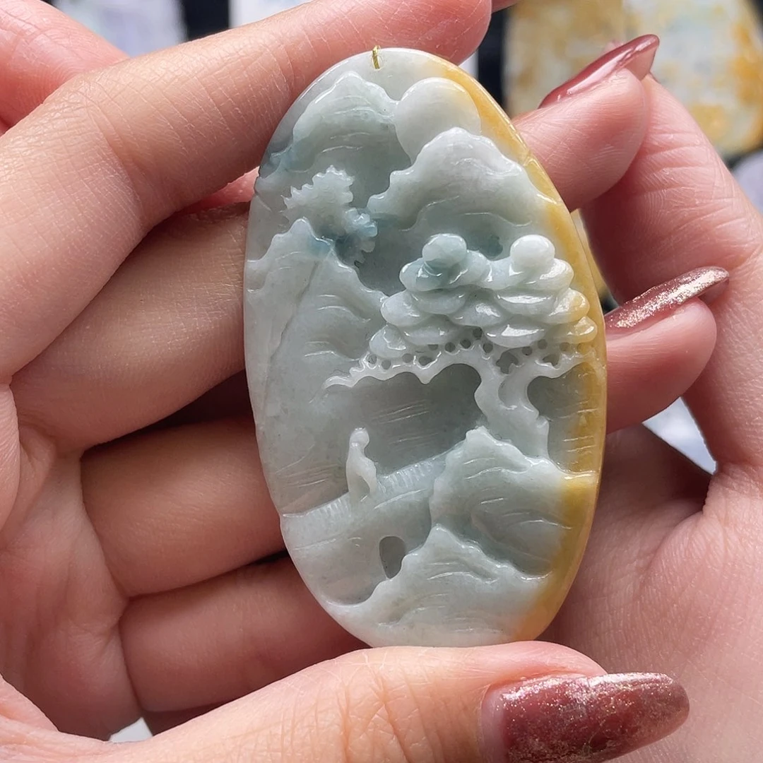 翡翠吊坠(不含链)未镶嵌