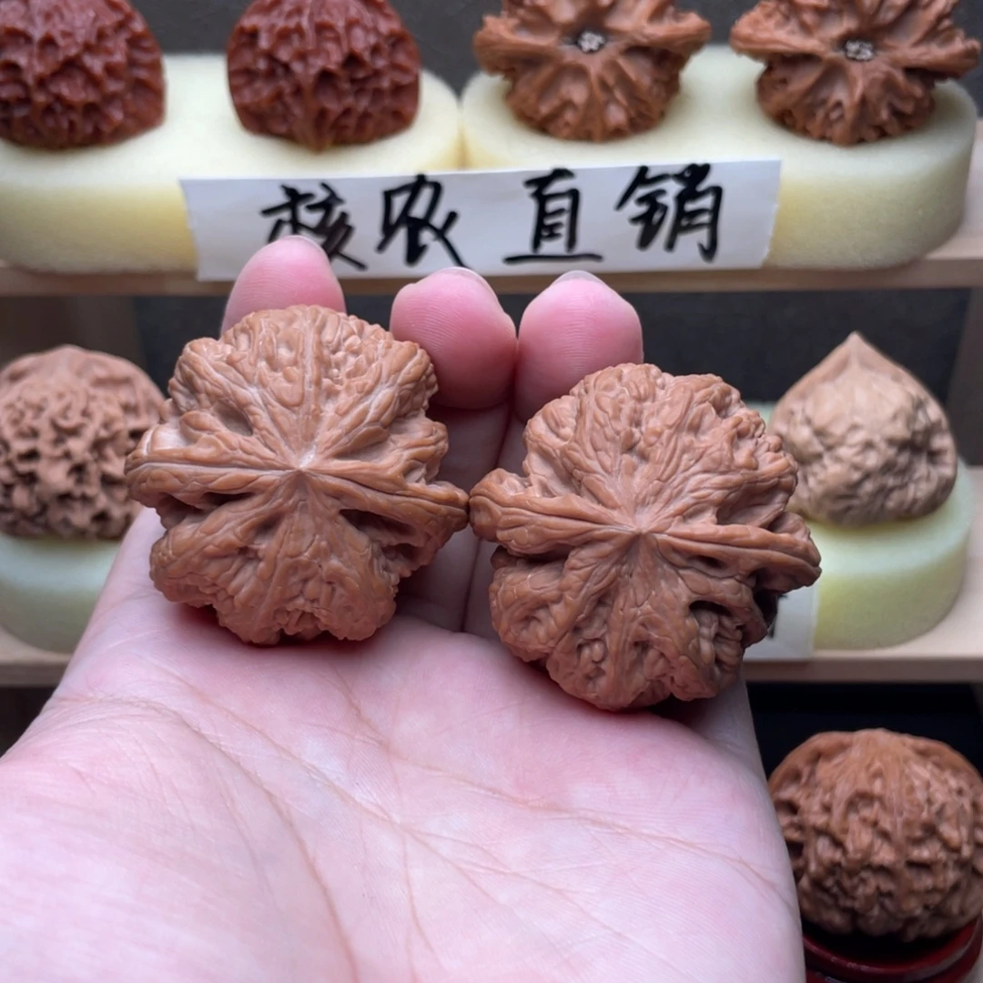 文玩核桃吊坠全品粗筋44➕交友价