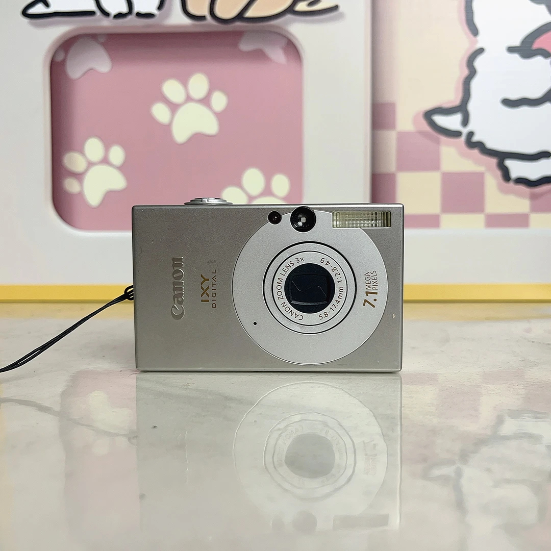 9新 Canon/佳能 ixus70日版710w像素3x光变冷白皮氛围感CCD相机