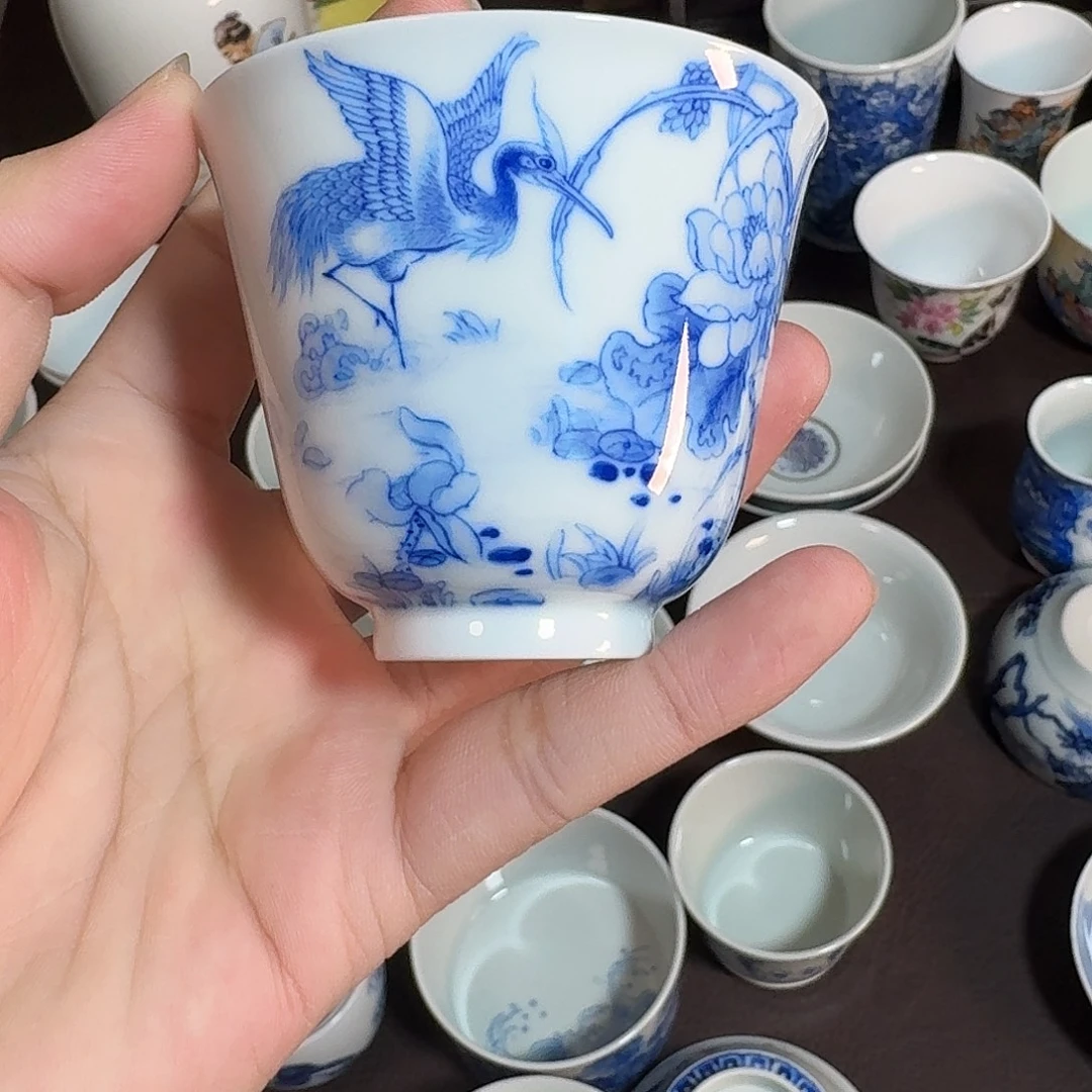 江***哈现代景德镇陶瓷杯