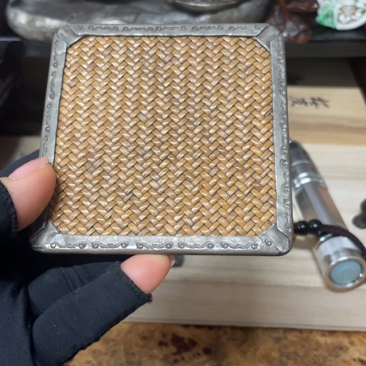 锡中古工艺品摆件