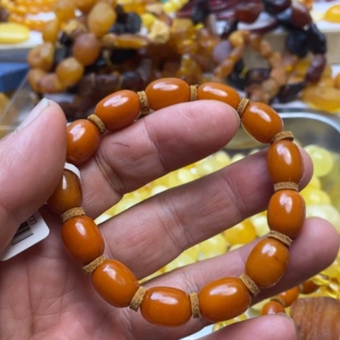 手串蜜蜡未镶嵌手串