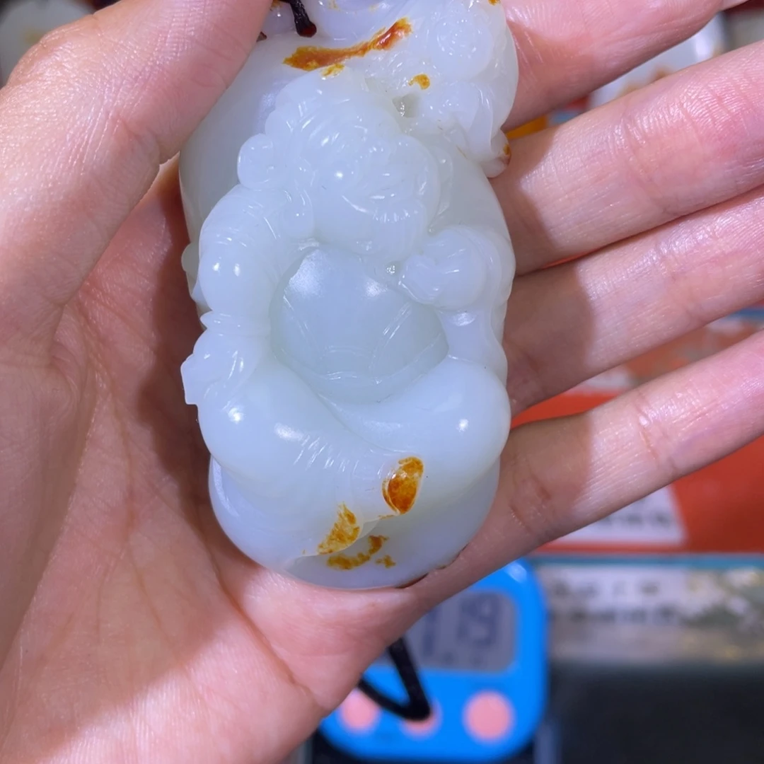 心***。未镶嵌和田玉把件