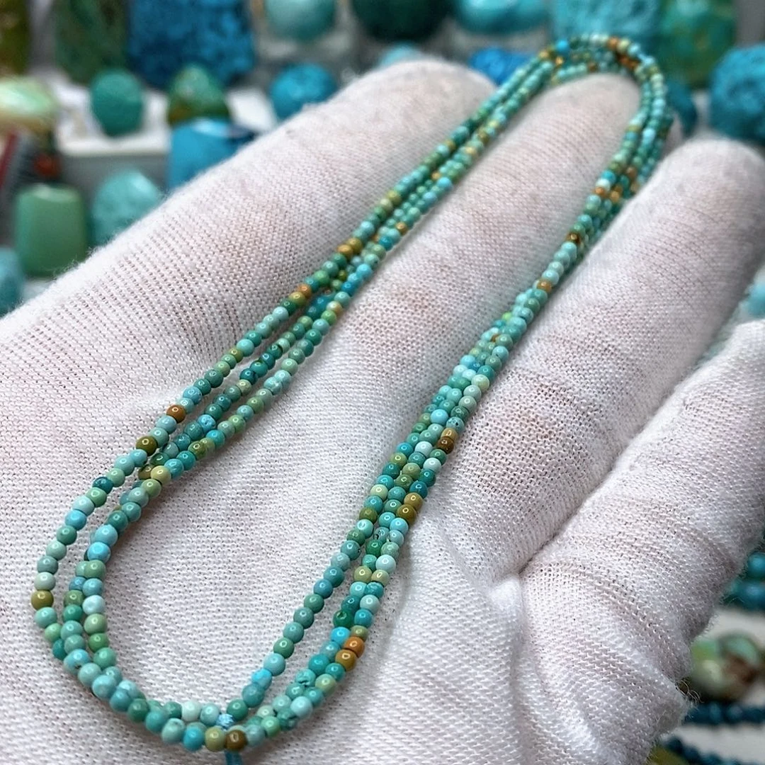 绿松石未镶嵌天然原矿 地大质检