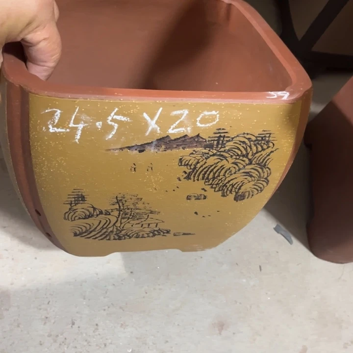 紫砂花盆宜兴紫砂