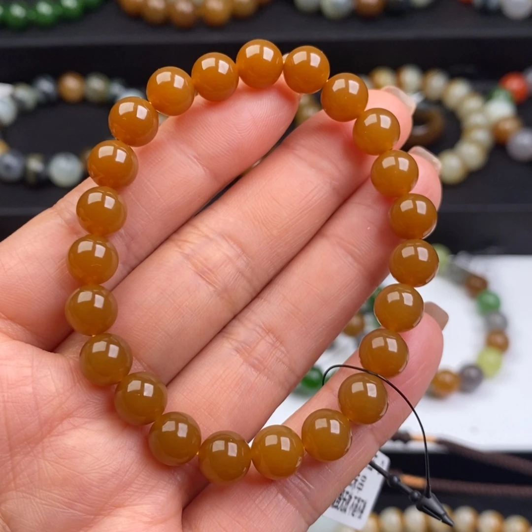 和田玉未镶嵌手串