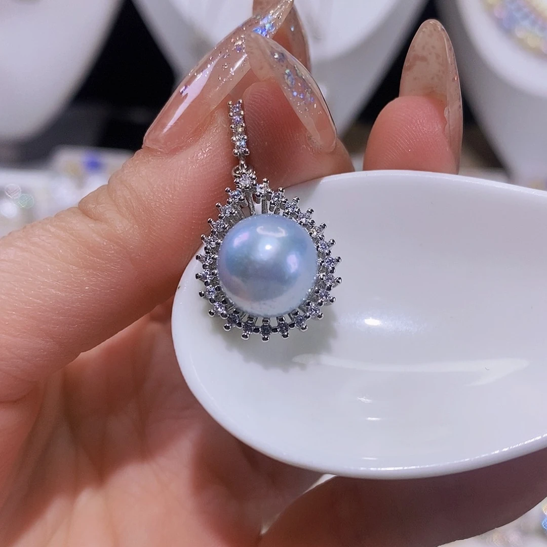 淡水珍珠颈饰合金