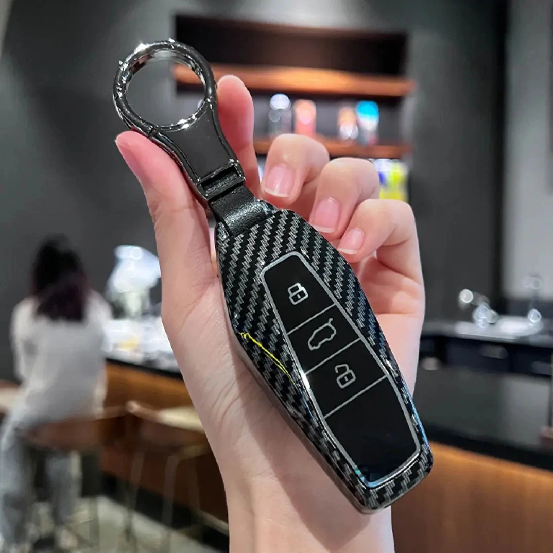 【65号】奇瑞icar03钥匙套2024款奇瑞舒享家eq7全包壳男女扣
