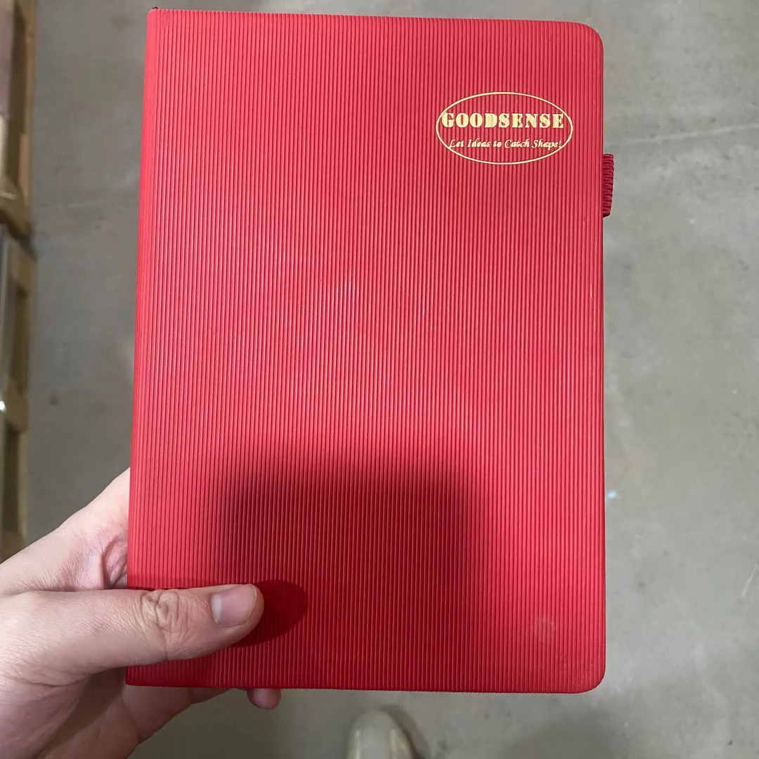 【118】a5竖纹绑带逗点笔记本轻奢条纹