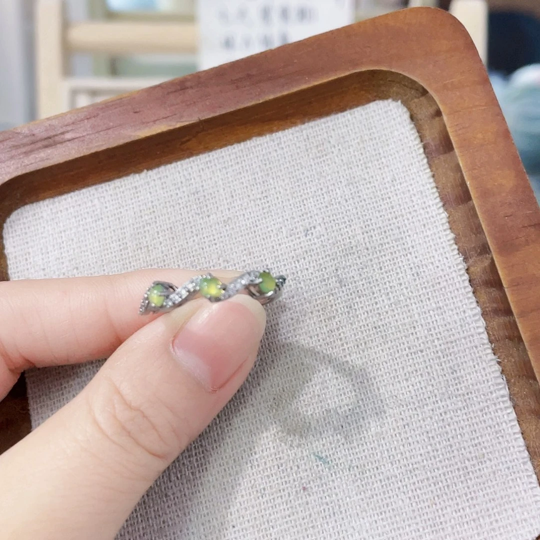 颈饰未镶嵌翡翠天然翡翠Ａ货