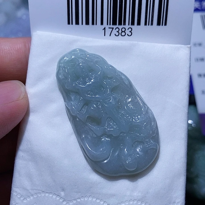 翡翠未镶嵌颈饰天光墟翡翠市场现金代购