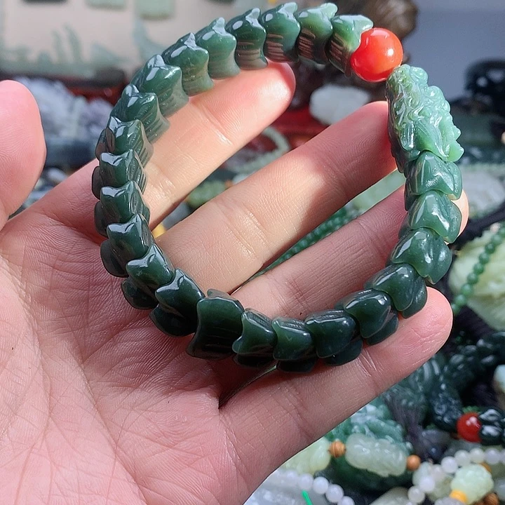 未镶嵌和田玉挂件夜***凉