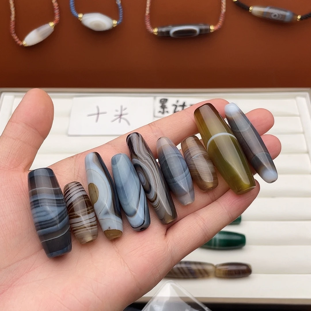 無***翳玛瑙/玉髓合金颈饰