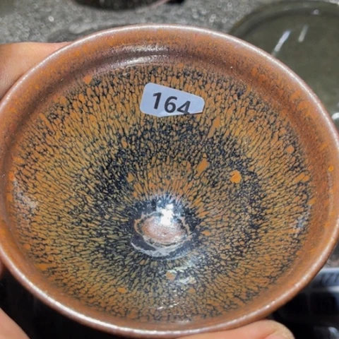 茶盏原矿原釉柴烧建盏