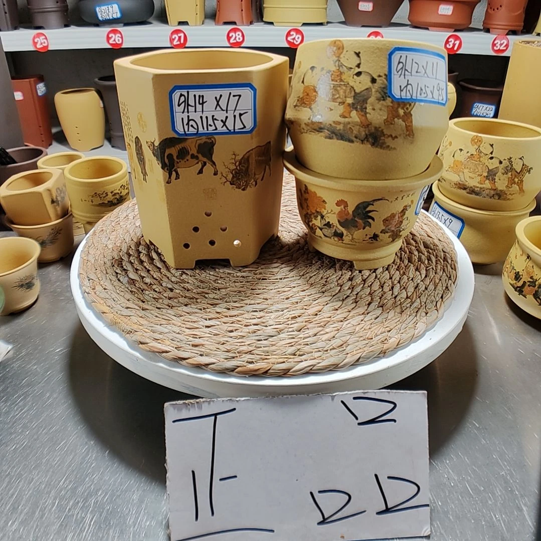 宜兴紫砂花盆258