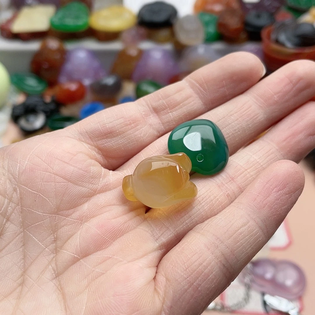 玛瑙/玉髓颈饰合金蔡*多