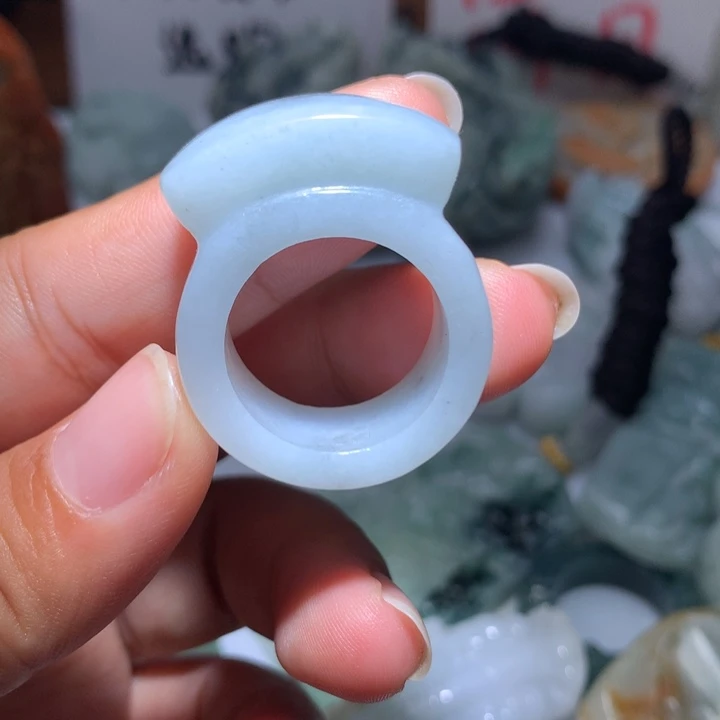 翡翠未镶嵌颈饰保真天然A货翡翠