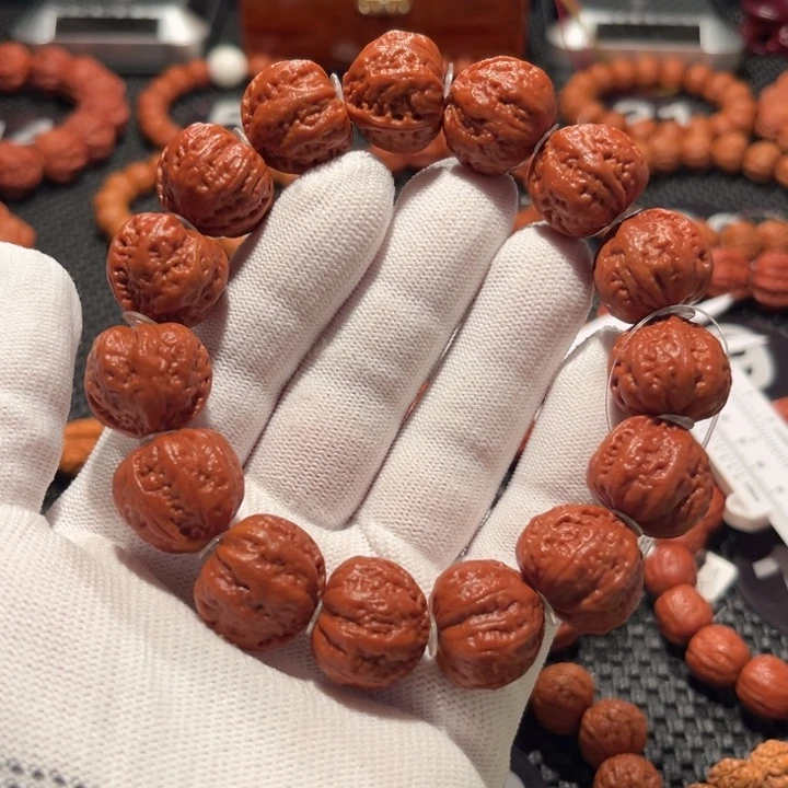文玩核桃手串【***】核桃手串2.0尺寸全品