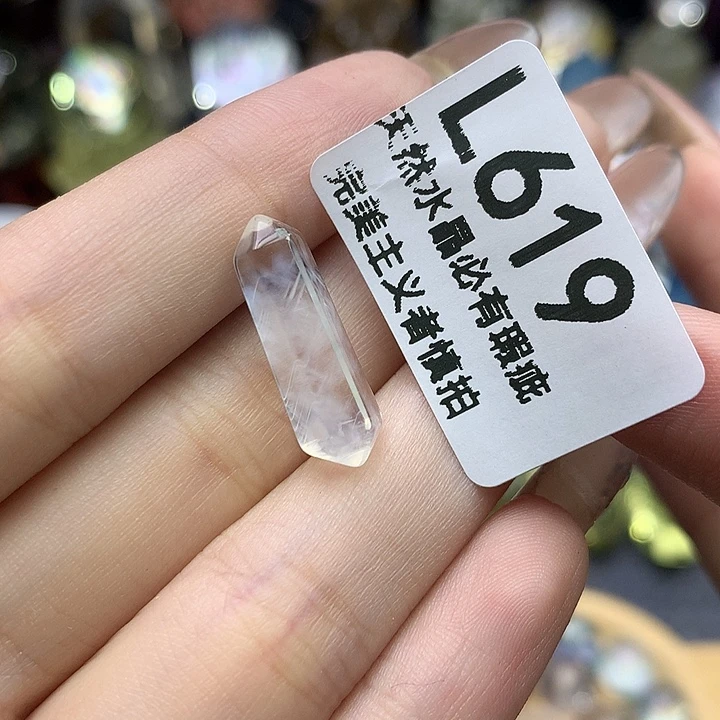 未镶嵌珠宝半成品水晶蓝针