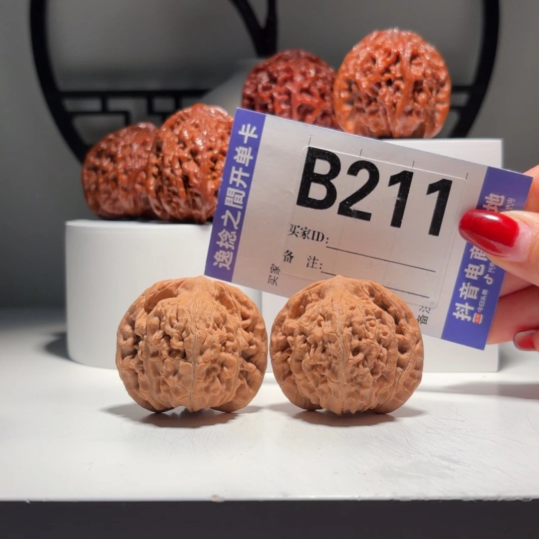 文玩核桃吊坠211  号原生态九山顶望月  尺43