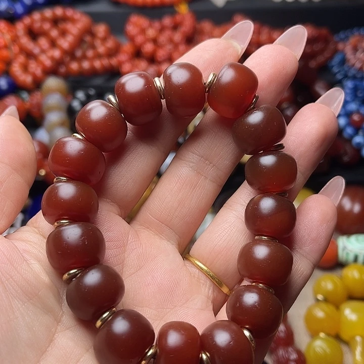 玛瑙/玉髓未镶嵌手链