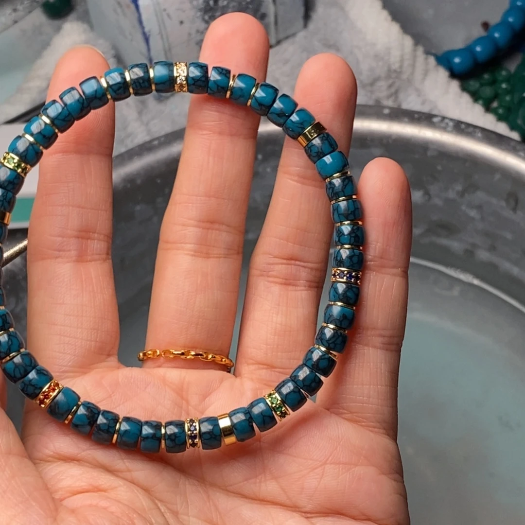 S***m颈饰玻璃6M花子单圈