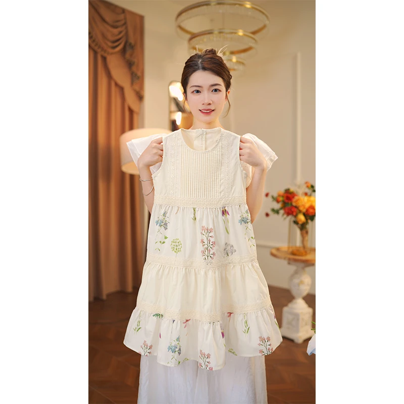 女童连衣裙2025新款夏季中大童女宝儿童夏款休闲裙子10105