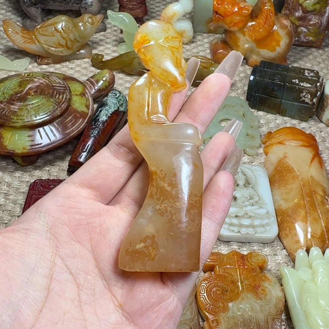 白玉菩提吊坠挂件