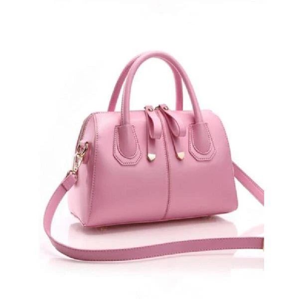 065欧美新款女包百搭时尚美拉德头层女手提单肩简约小枕