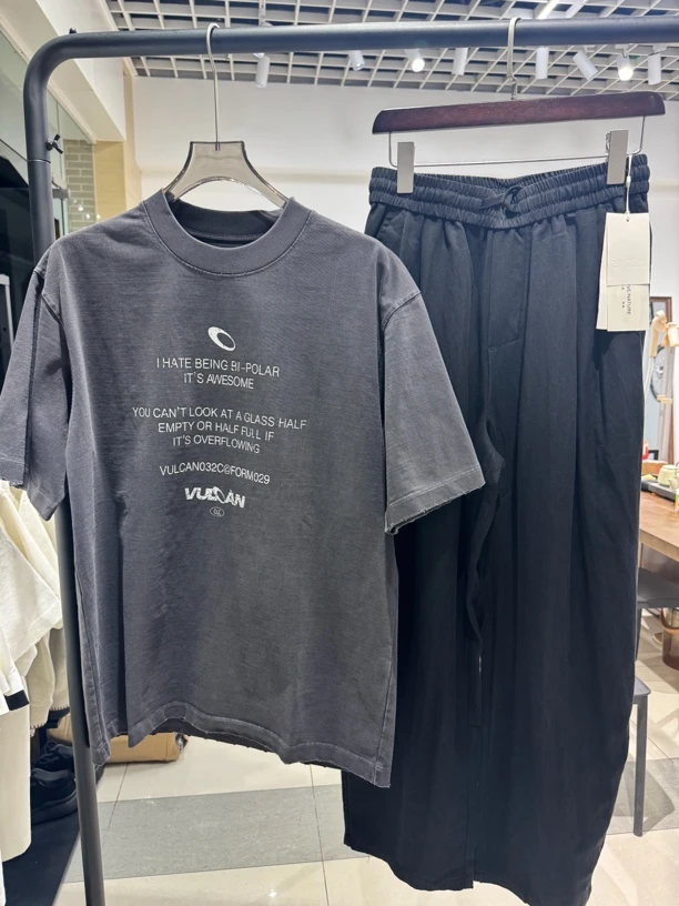 男女同款纯棉短袖