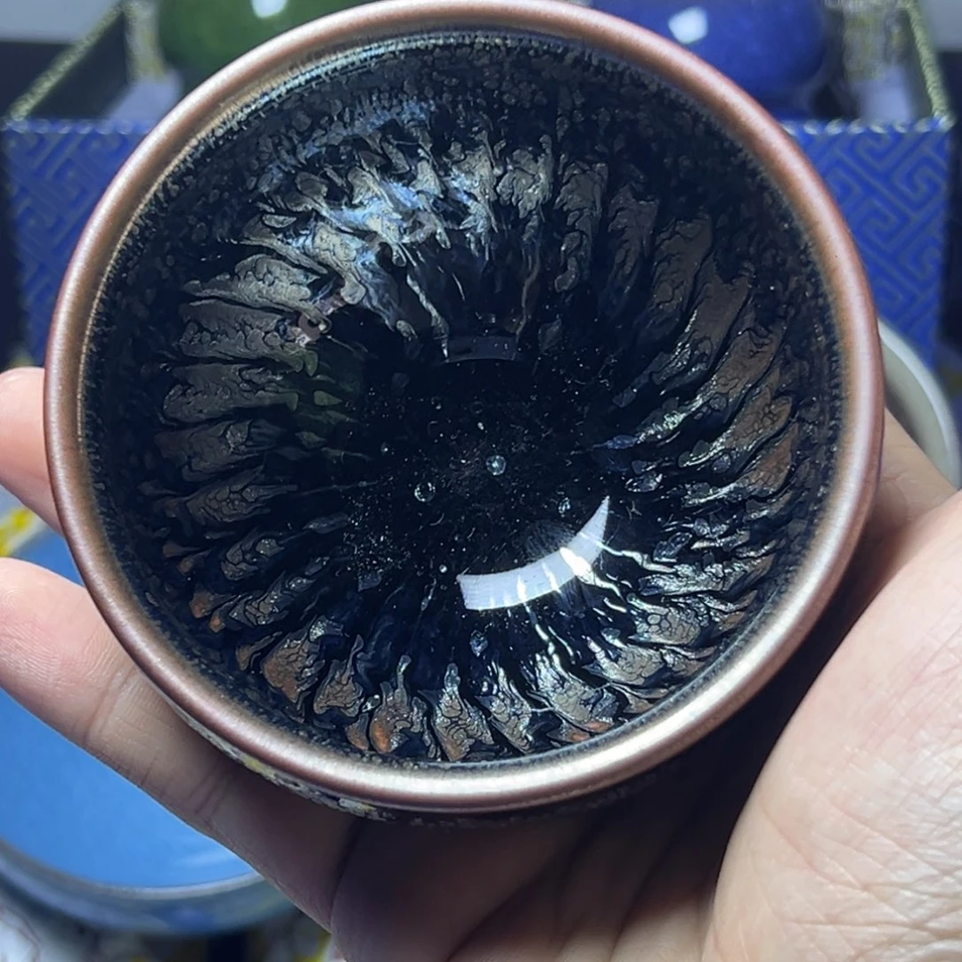 茶盏建阳建盏喝茶主人杯