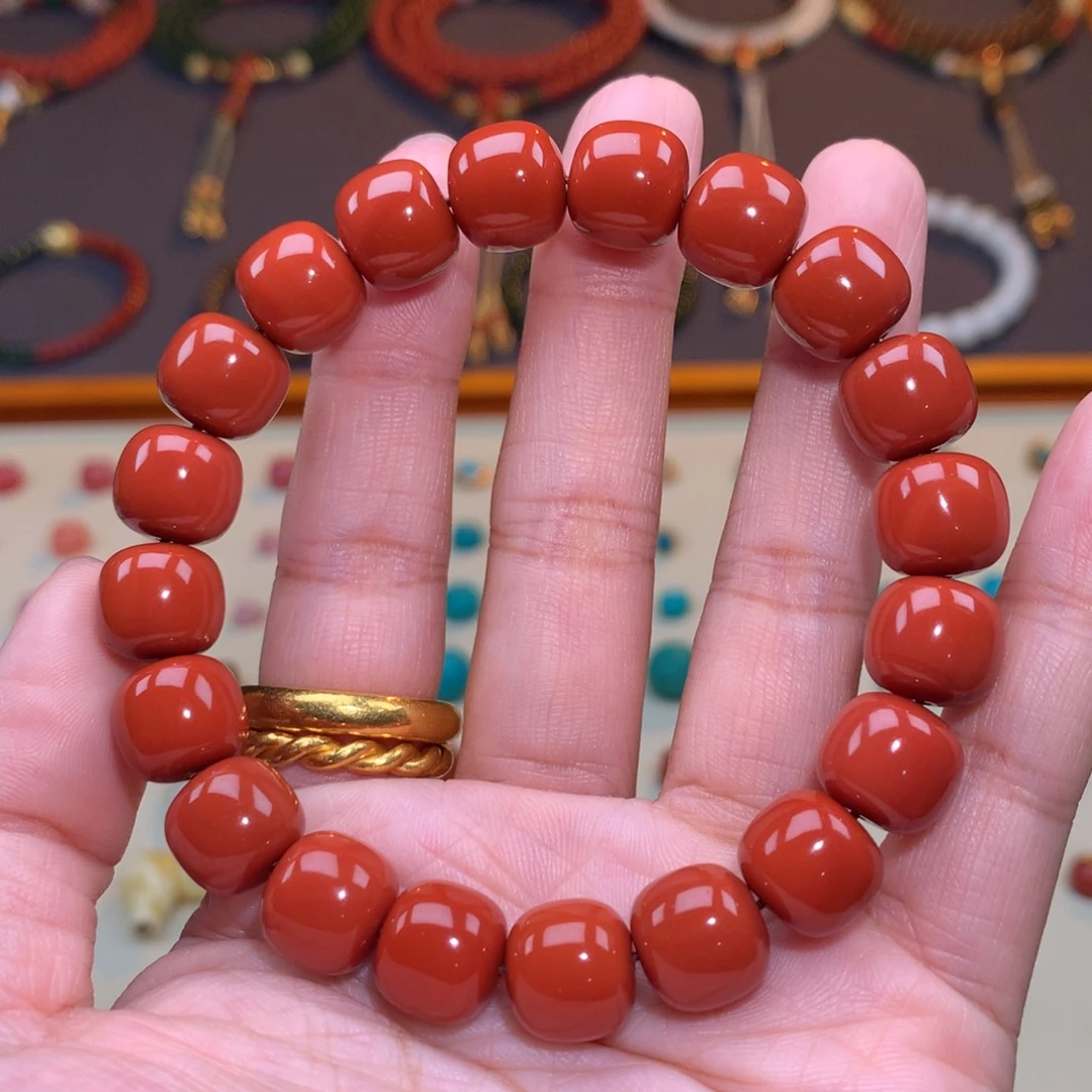 南红玛瑙未镶嵌颈饰