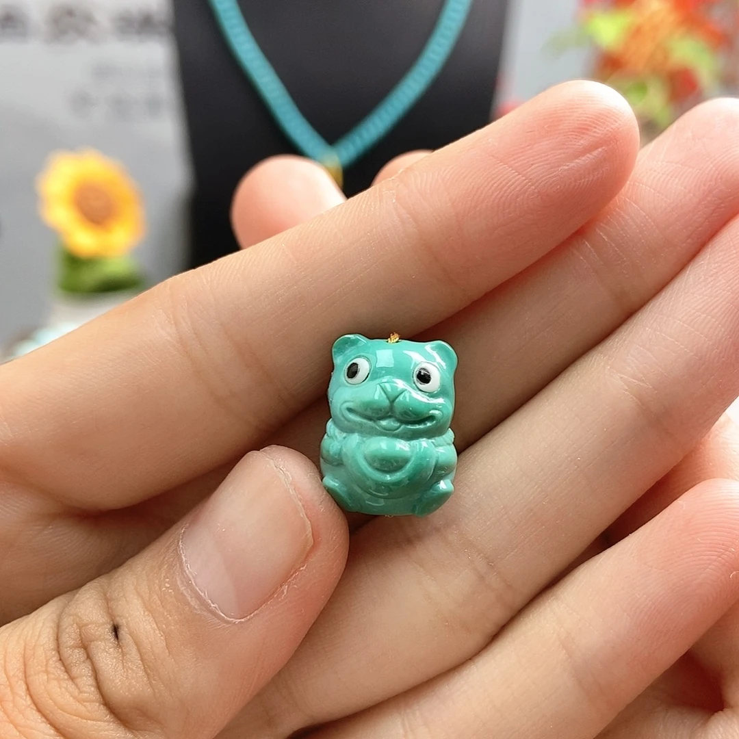 未镶嵌绿松石珠宝奇石