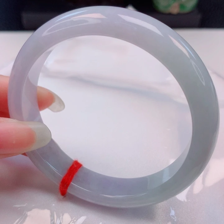 翡翠未镶嵌手镯57圈