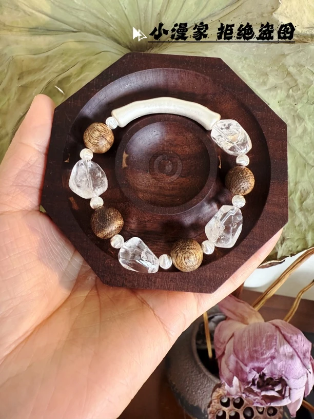 925银手链 925银弯管独特手串980