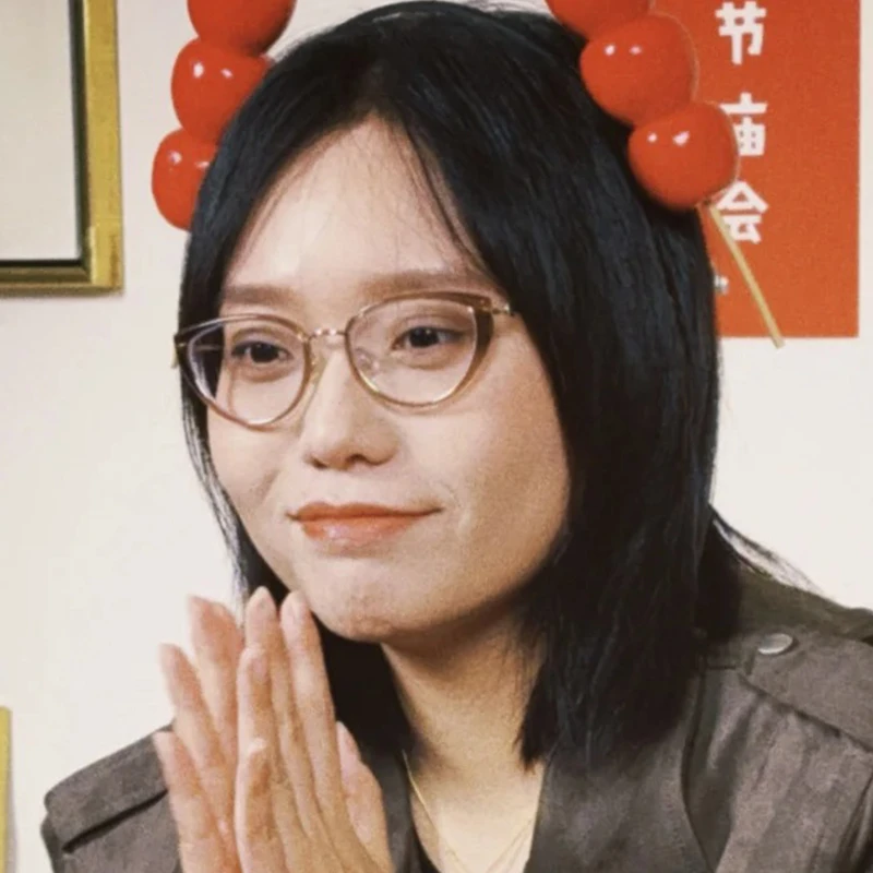 李雪琴同款眼镜女款近视度数可配复古猫眼高级感素颜显脸小眼睛架