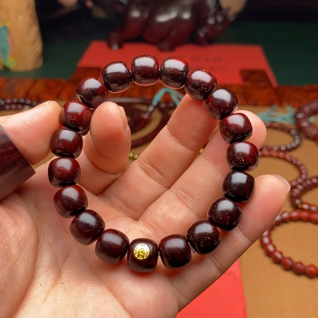 小叶紫檀手串/手链多样性发其一小叶紫檀1.0/1.1双标