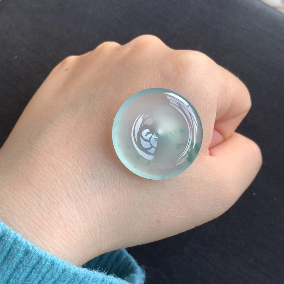 颈饰未镶嵌翡翠天然翡翠