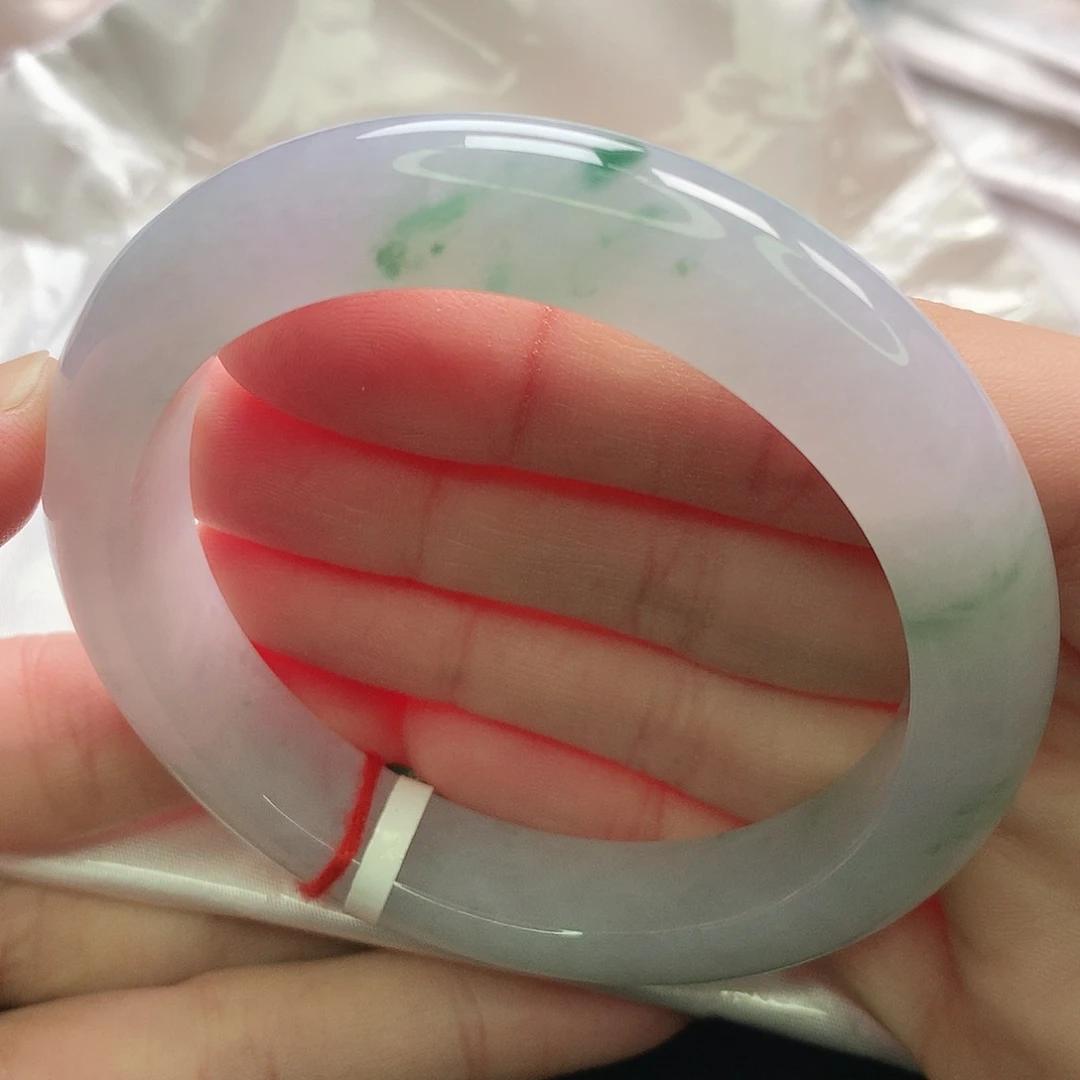 翡翠未镶嵌手镯缅甸5657