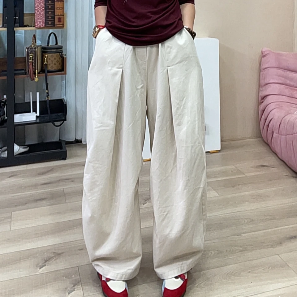 915秋季新款韩版宽松百搭个性时尚休闲裤女