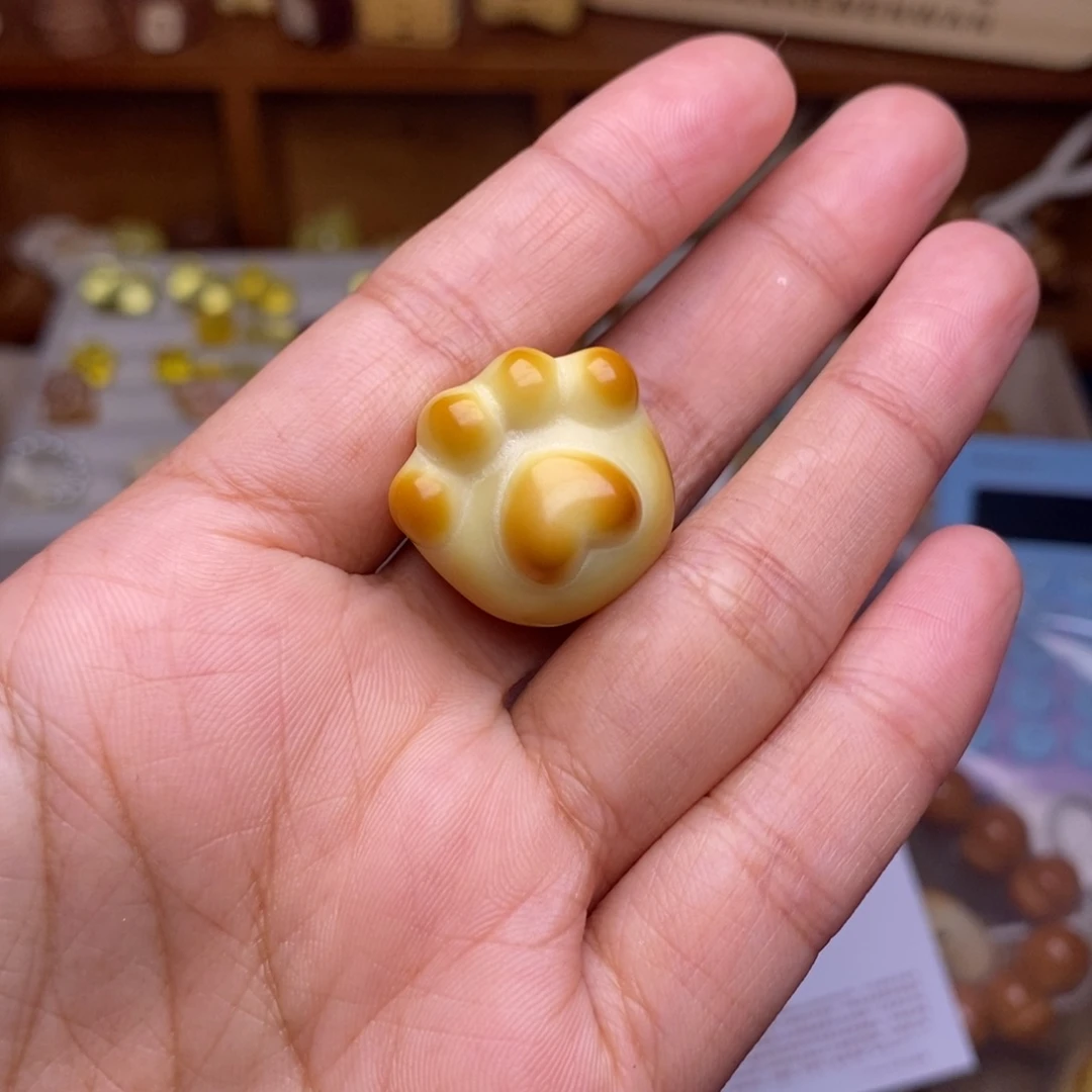 猴头核桃吊坠猫爪
