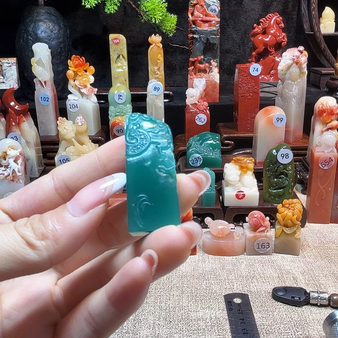 石材寿山石印章设计