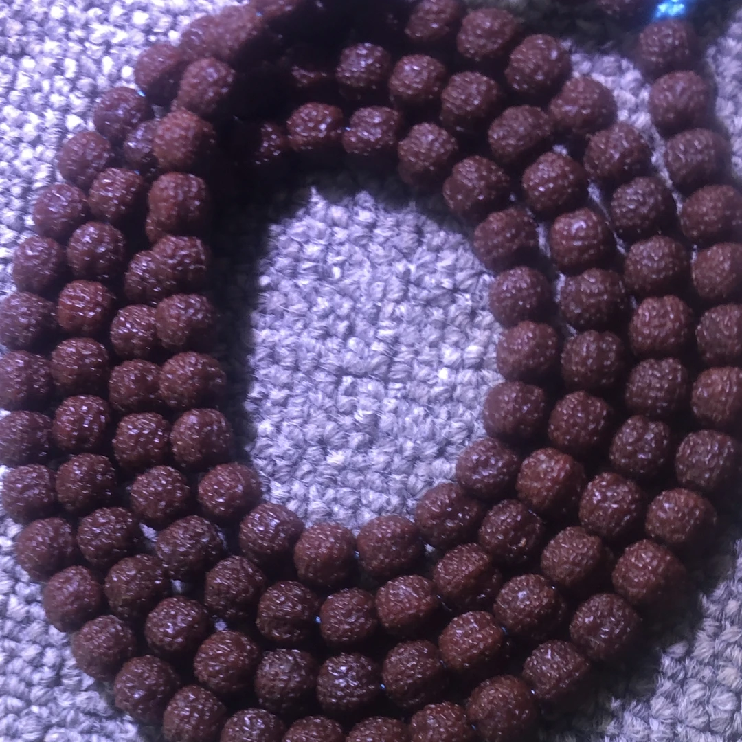 一代麦穗龙小金刚菩提项链108挂脖10mm