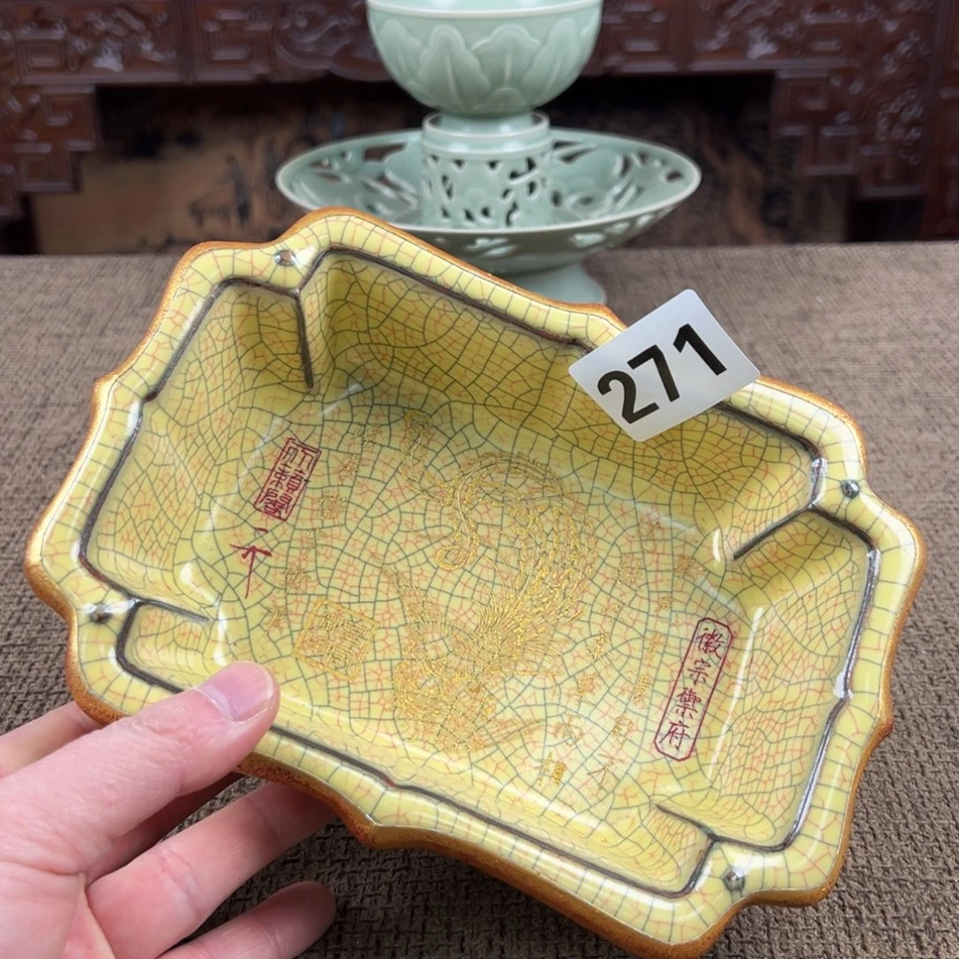 瓷片正能量陶瓷艺术品